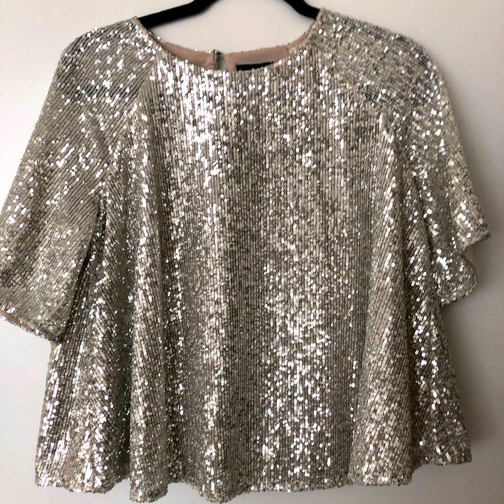 RACHEL by Rachel Roy sequined top